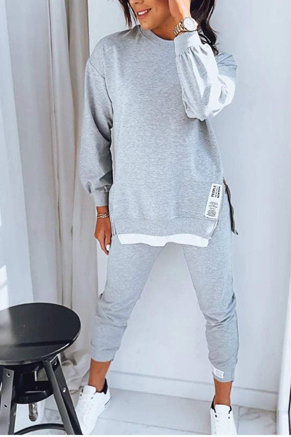 Ensemble Décontracté Sweat et Pantalon | Confortable et Stylé | Look Casual