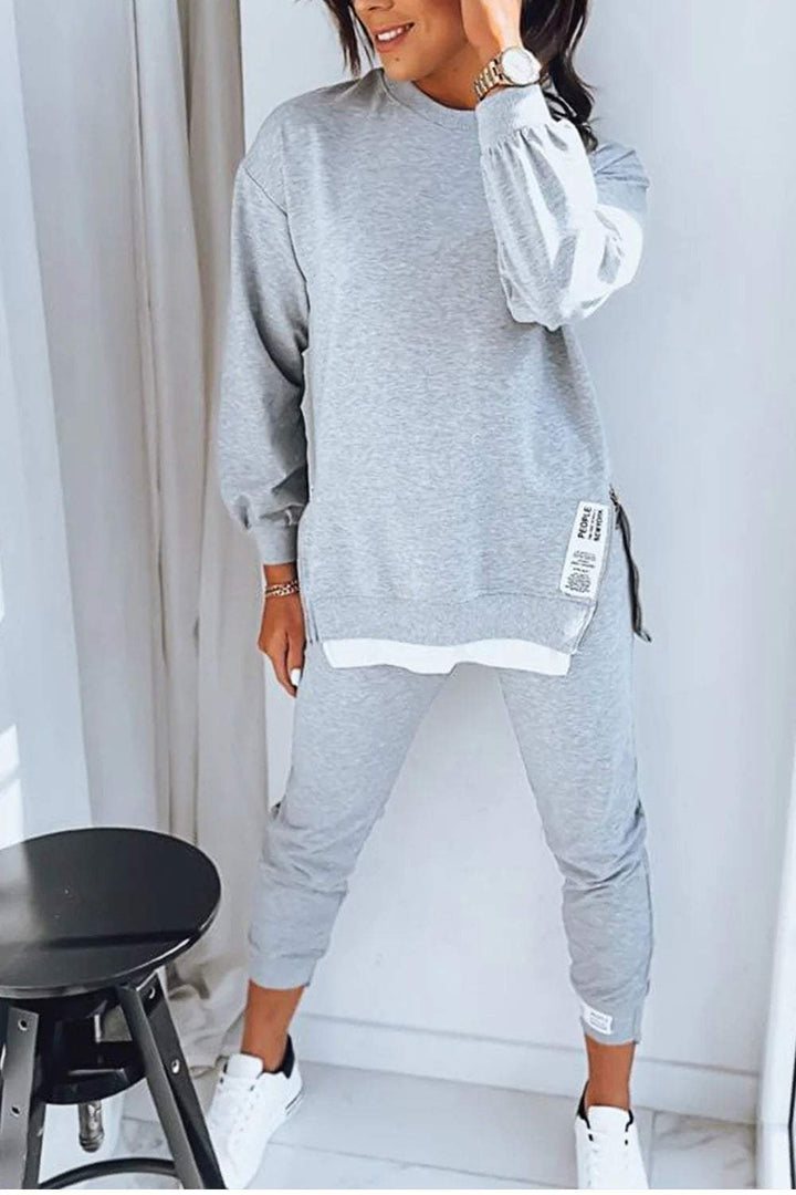 Ensemble Décontracté Sweat et Pantalon | Confortable et Stylé | Look Casual