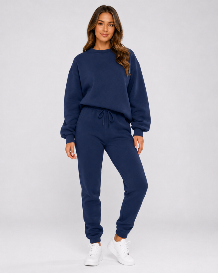 Ensemble Sweat et Pantalon – Bleu Marine