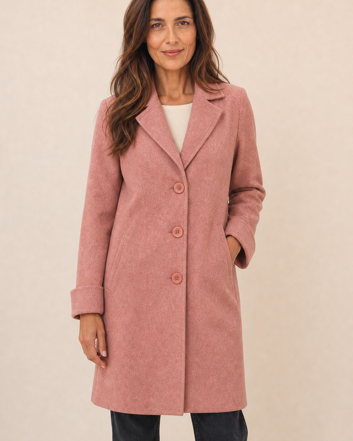 Manteau classique coupe droite