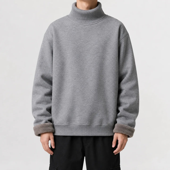 Pull Homme Chaud à Col Roulé – Pierre