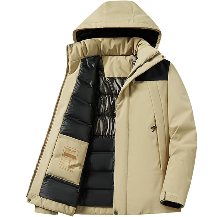 Veste d'Hiver Sportive à Capuche
