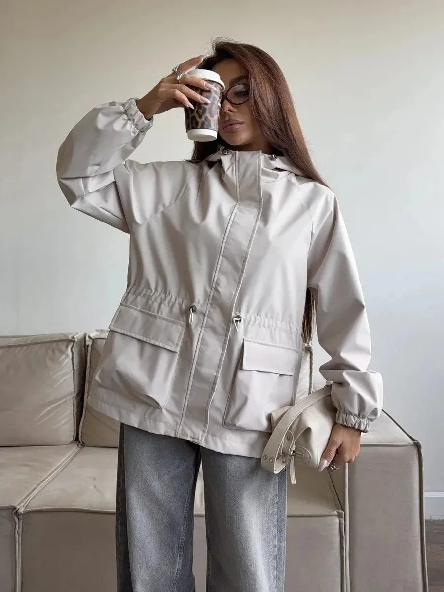 Veste Urbaine à Taille Ajustable
