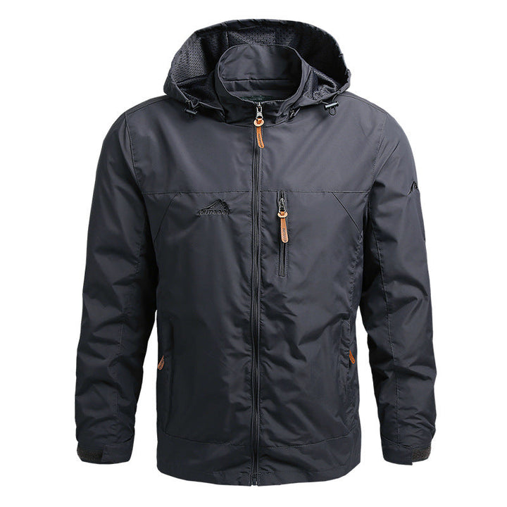 Sweat Technique à Capuche – Bleu Foncé