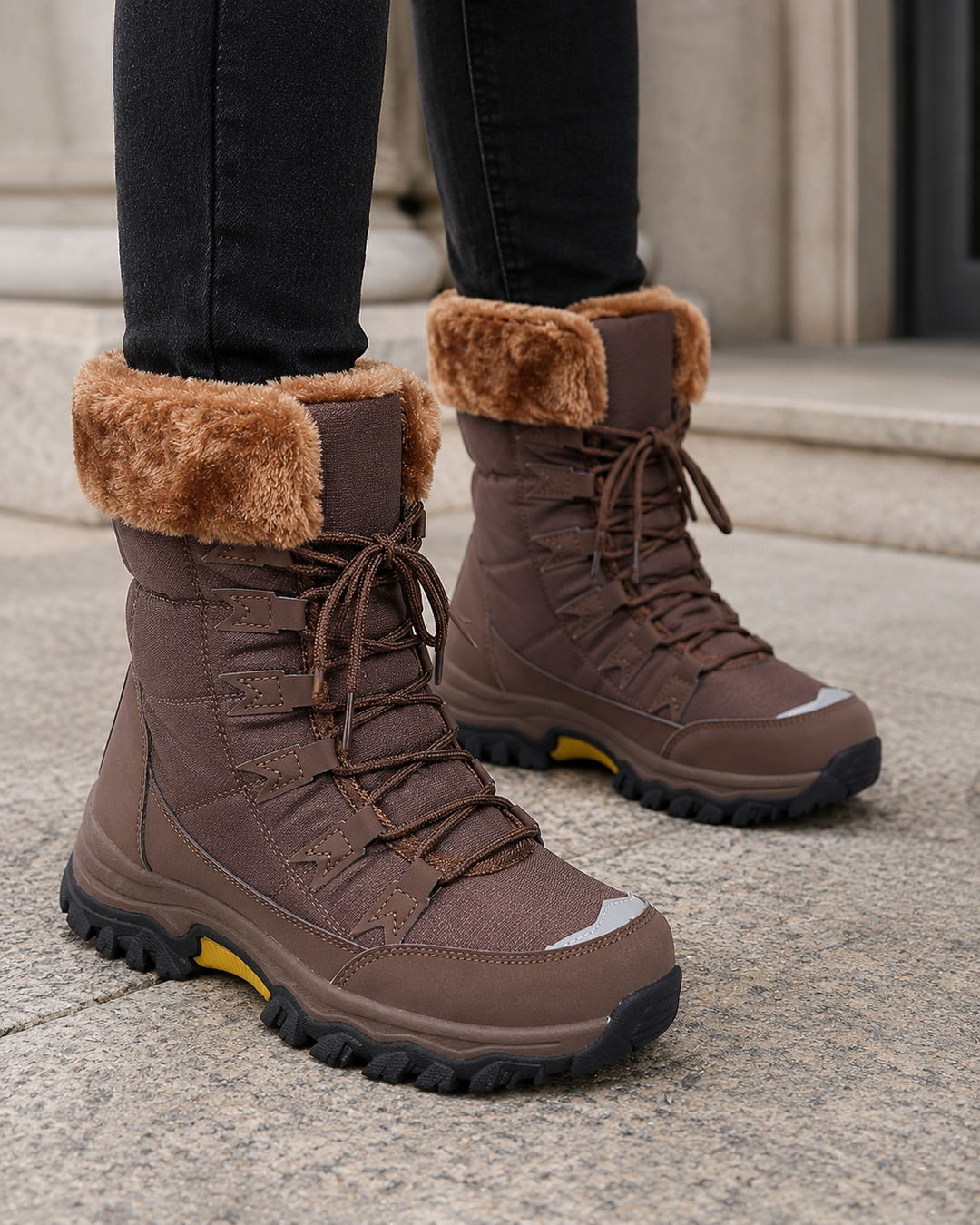 Bottes de Neige à Lacets