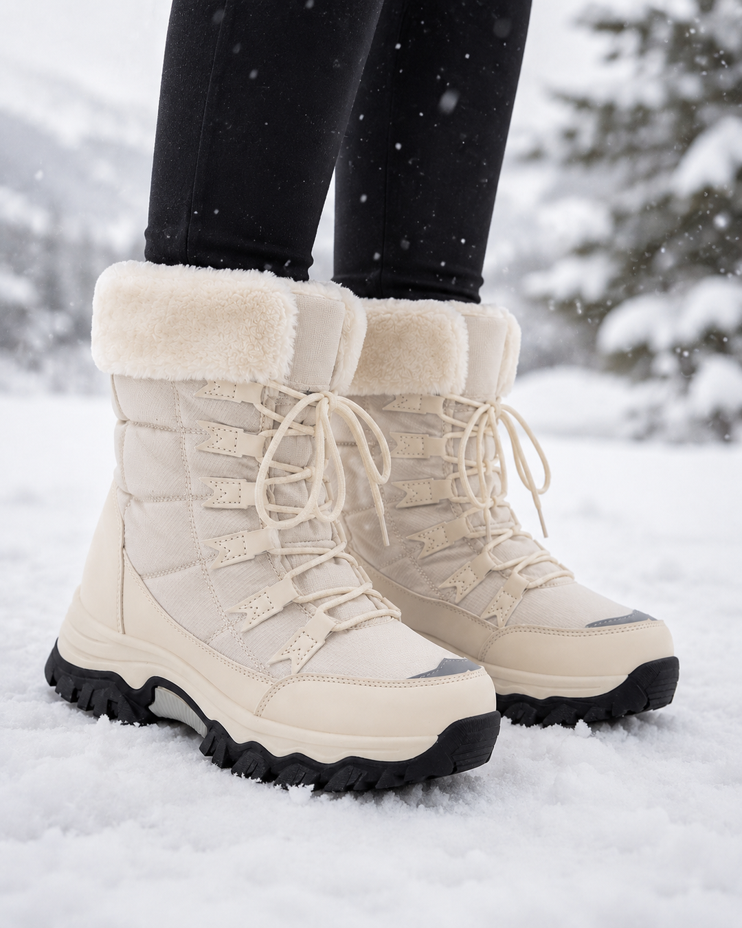 Bottes de Neige à Lacets