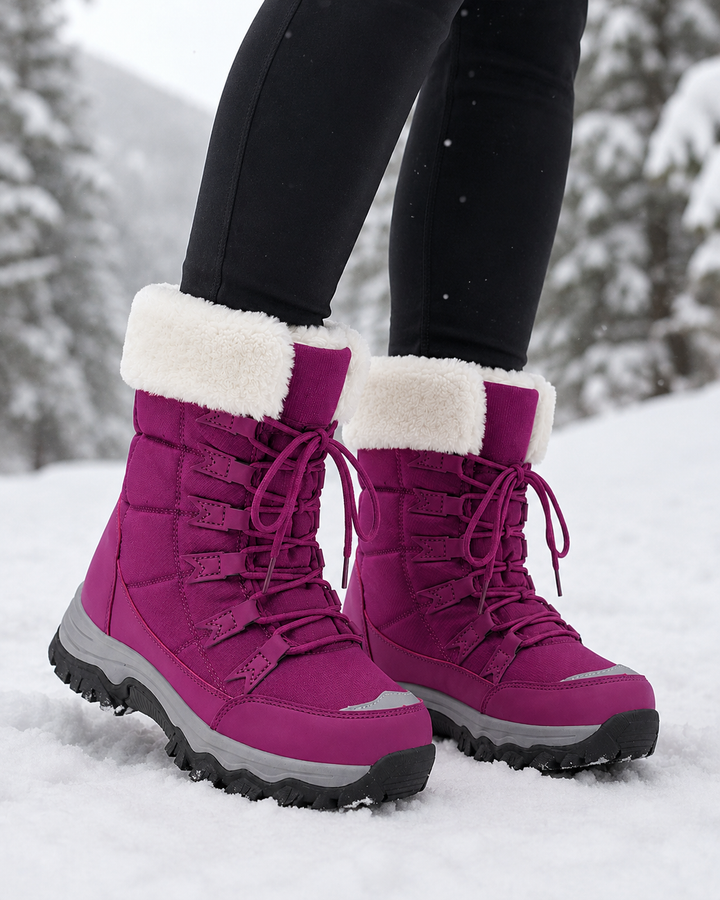 Bottes de Neige à Lacets