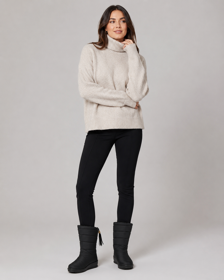 Bottes Mi-Mollet Matelassées