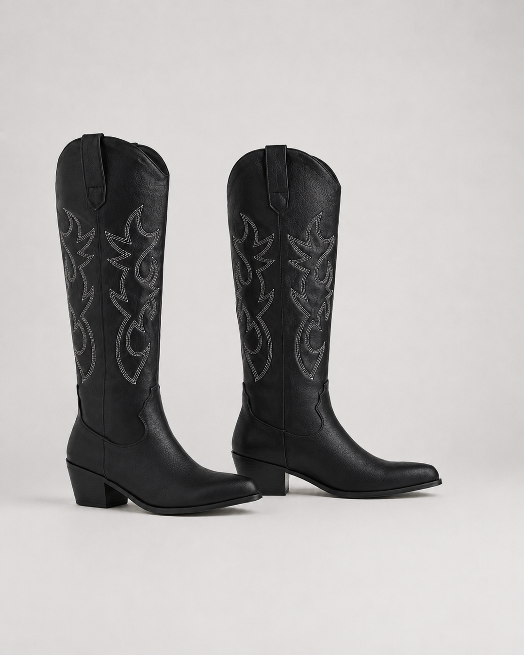 Bottes Western Hautes Brodées