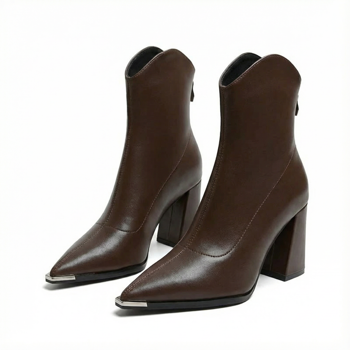 Bottines à Découpe Western
