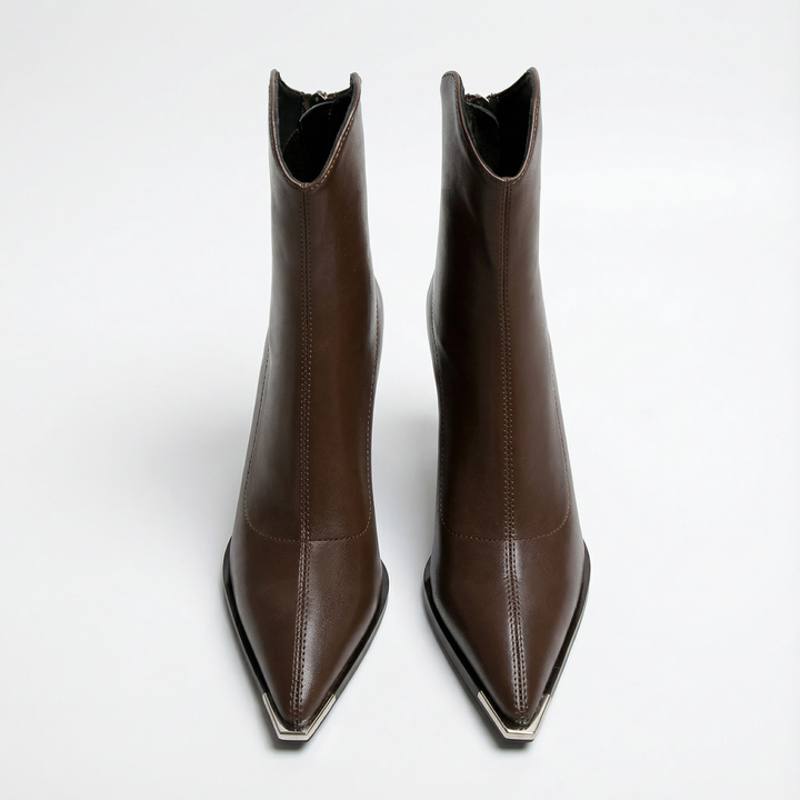 Bottines à Découpe Western