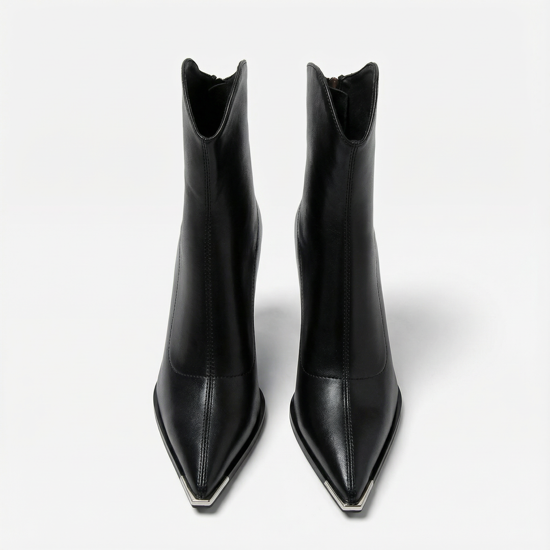 Bottines à Découpe Western