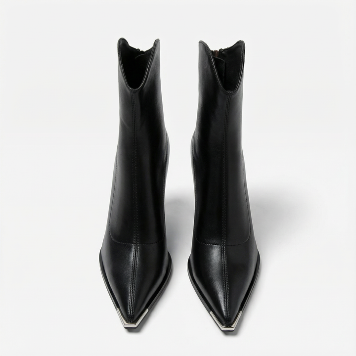 Bottines à Découpe Western