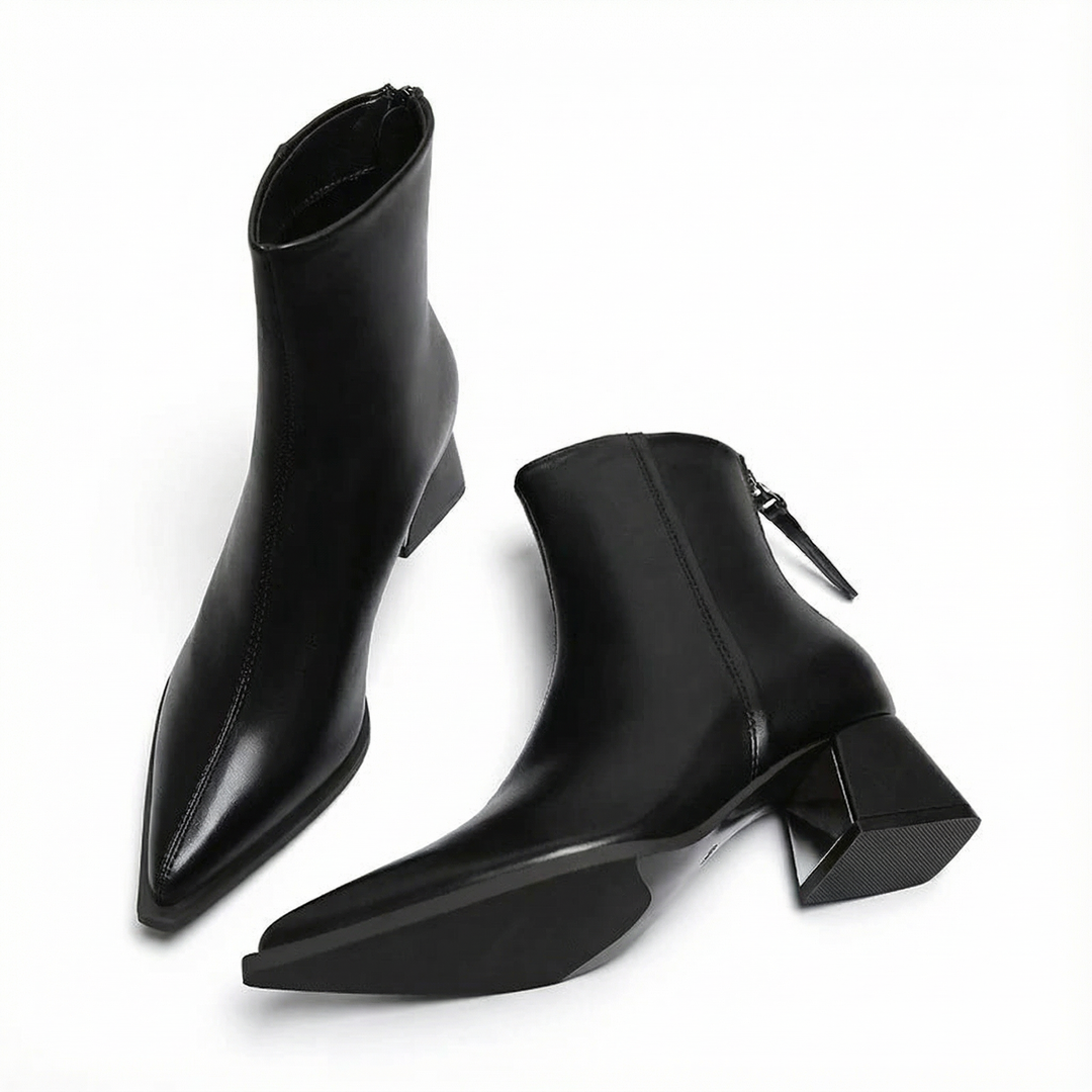 Bottines Chics à Talon Sculptural