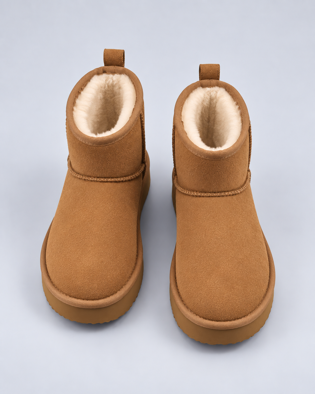 Bottines Doublées à Plateforme