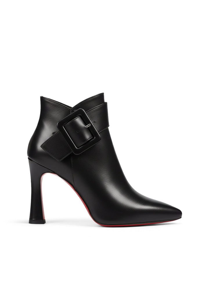 Bottines Élégantes à Grosse Boucle
