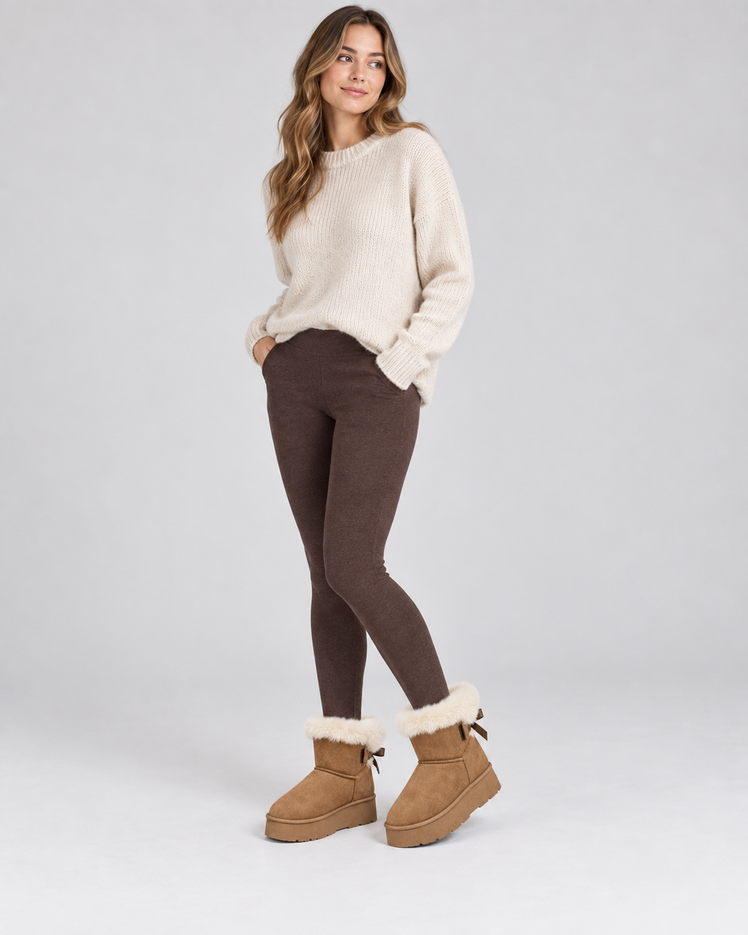 Bottines Hivernales à Plateforme