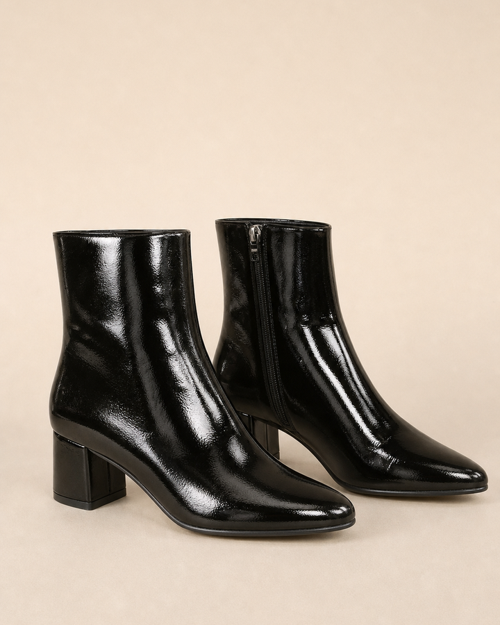Bottines Modernes à Talon Bloc