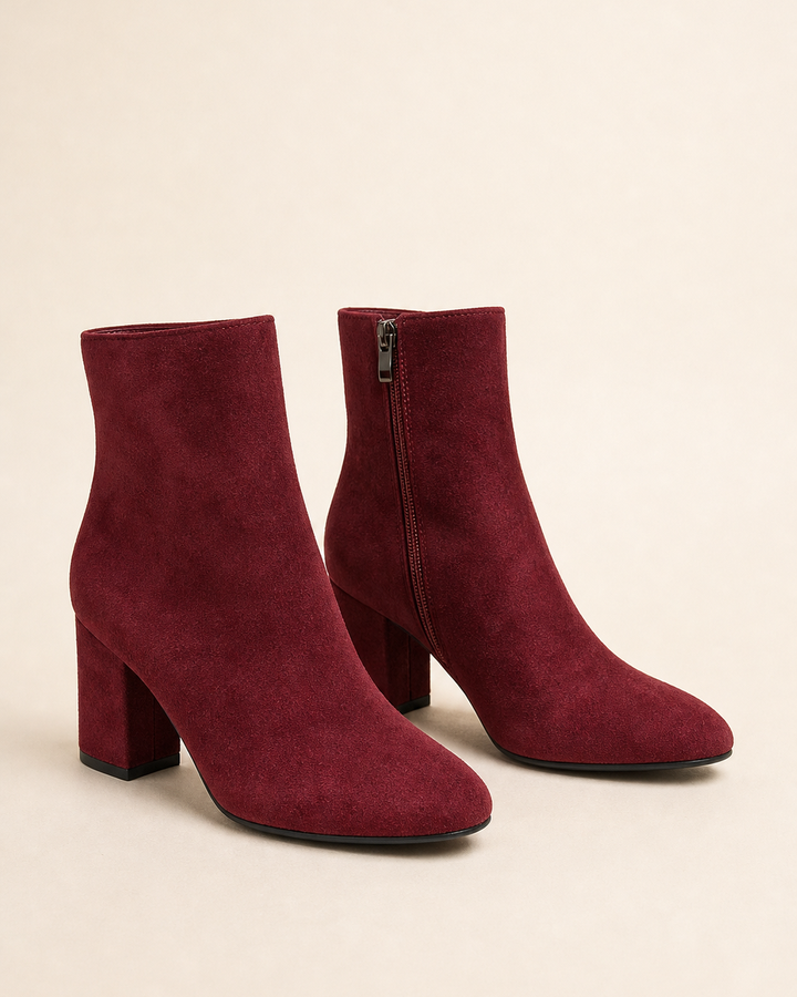 Bottines Modernes à Talon Bloc