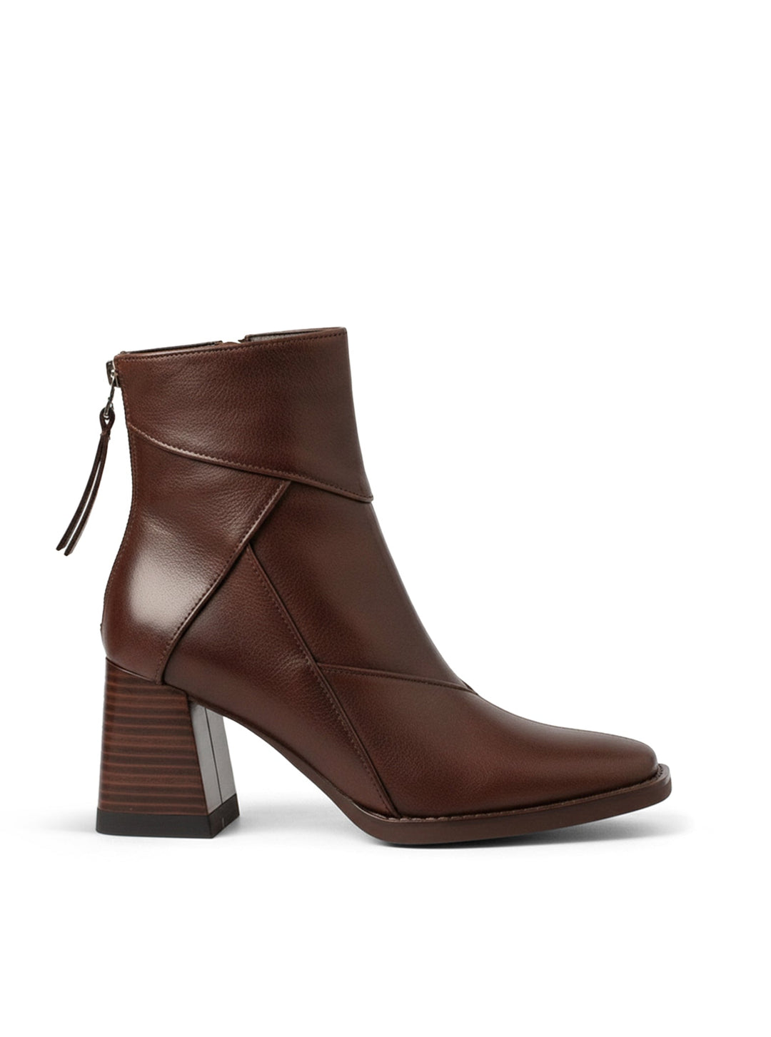 Bottines Modernes à Talon Sculpté