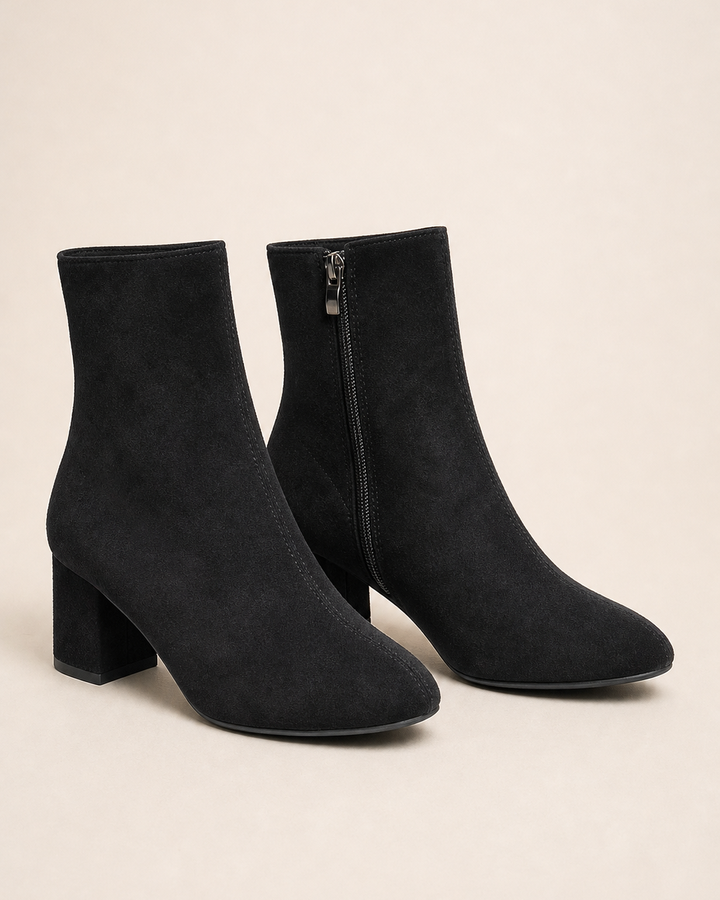 Bottines Modernes à Talon Bloc