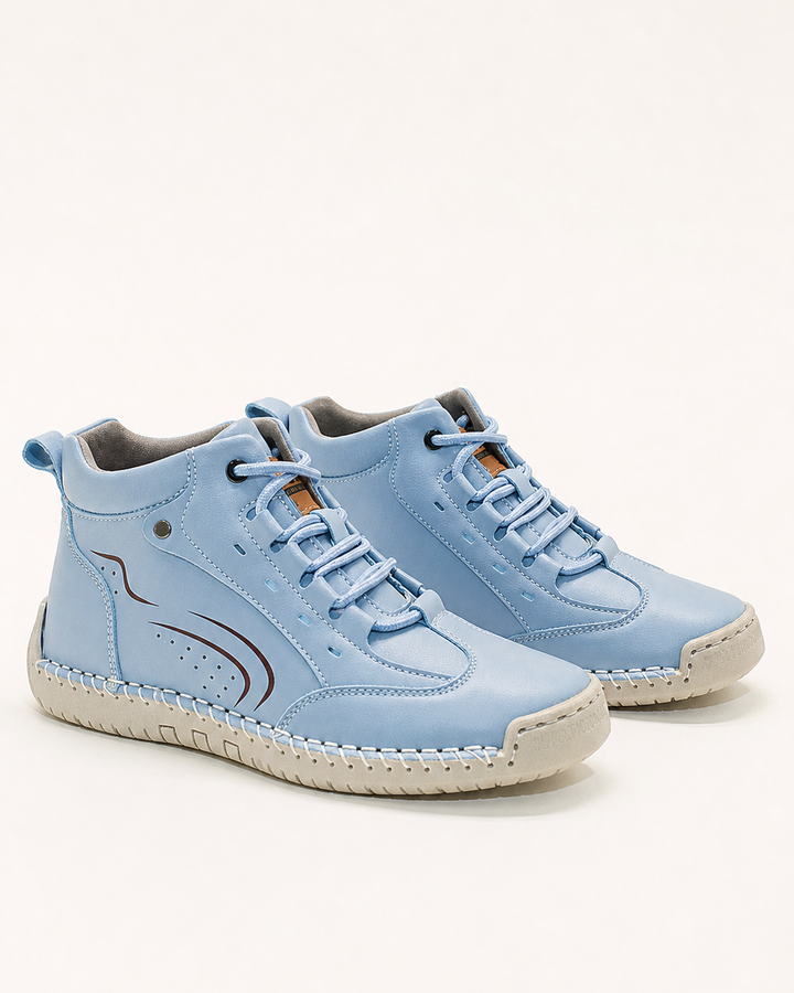 Bottines Plates et Confortables – Bleu