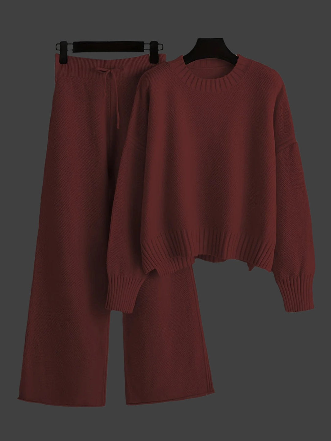 Ensemble Pull Oversize et Pantalon Ample | Doux et Confortable | Look Décontracté Chic