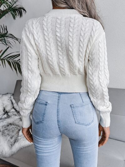 Pull Tricoté À Col Rond Pour Femmes – Tricot Indispensable Automne/Hiver