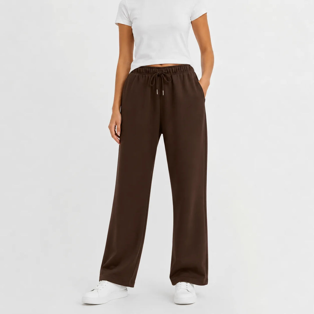 Pantalon de Détente Confortable – Café