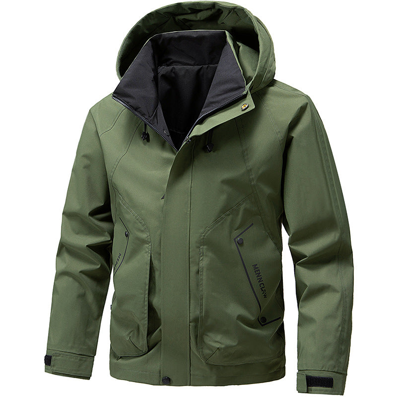 Sweat Zippé à Capuche Technique – Camouflage