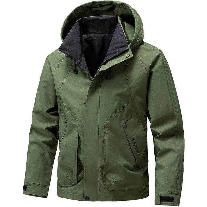 Sweat Zippé à Capuche Technique – Camouflage