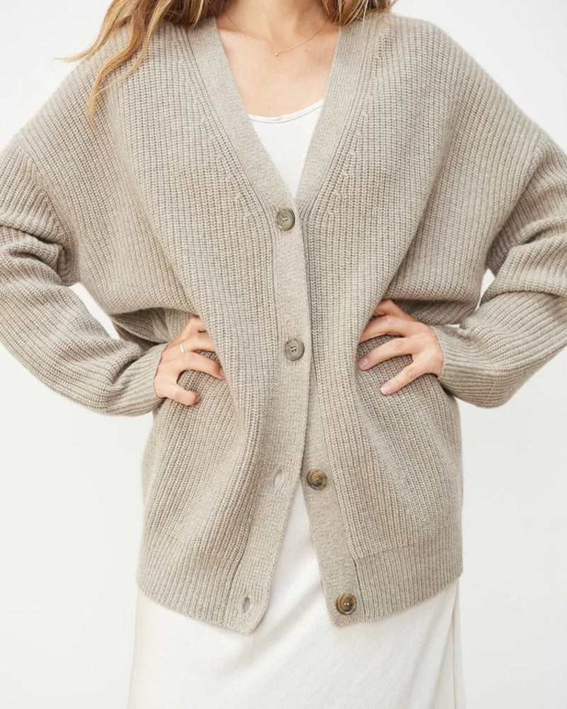 Cardigan ample et enveloppant