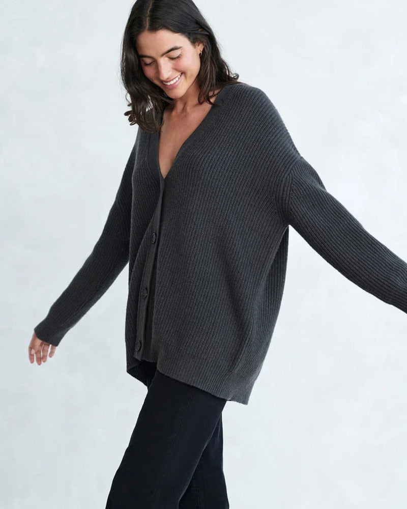 Cardigan ample et enveloppant