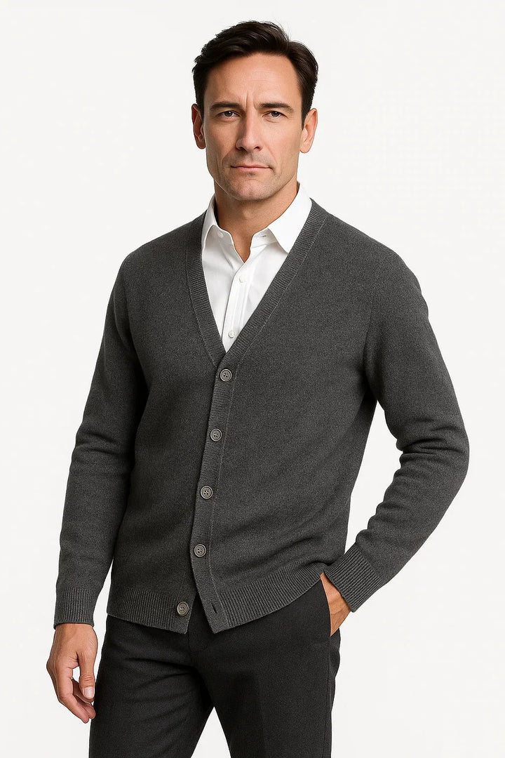 Cardigan Classique Boutonné