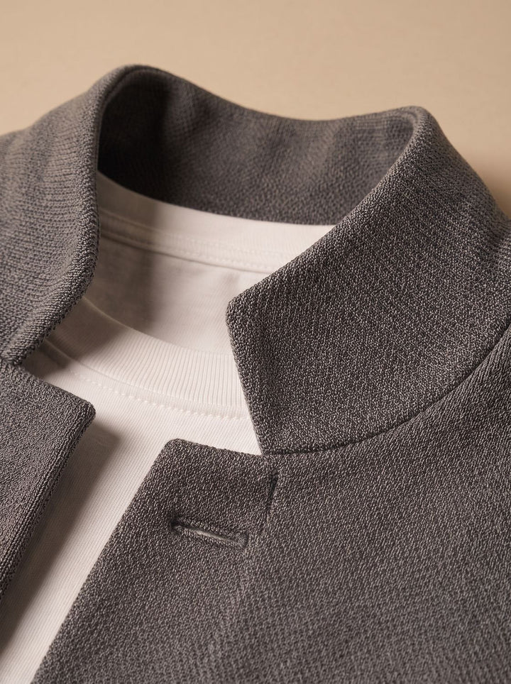 Cardigan Homme Col Montant