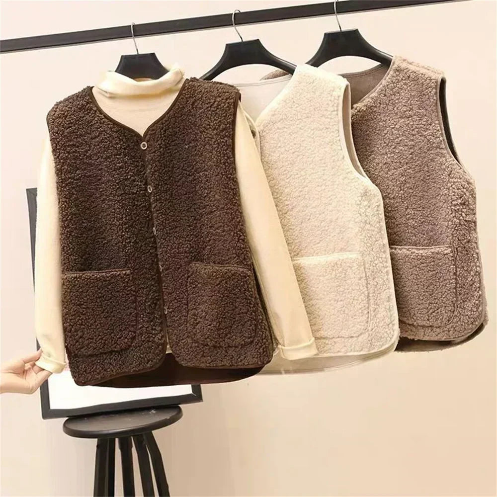 Cardigan sans Manches Douillet