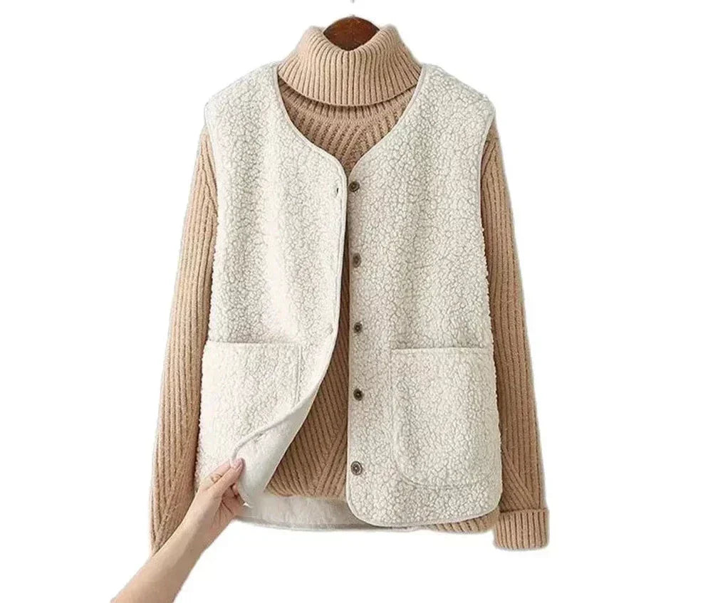 Cardigan sans Manches Douillet