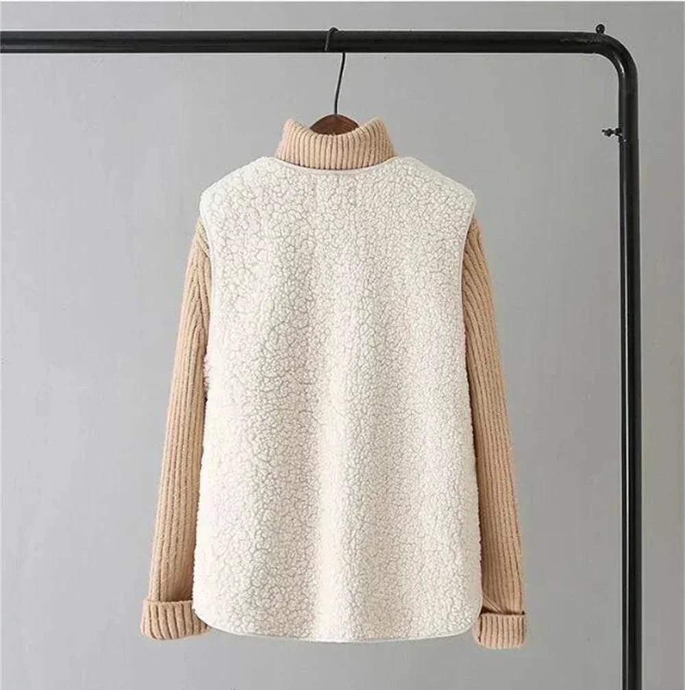 Cardigan sans Manches Douillet