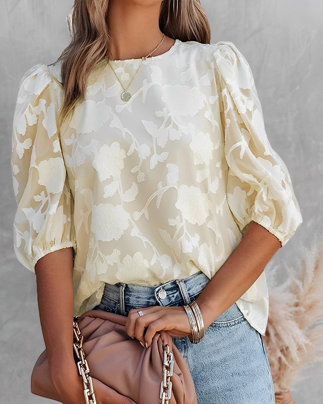Aifa | Blouse élégante à imprimé floral pour femmes