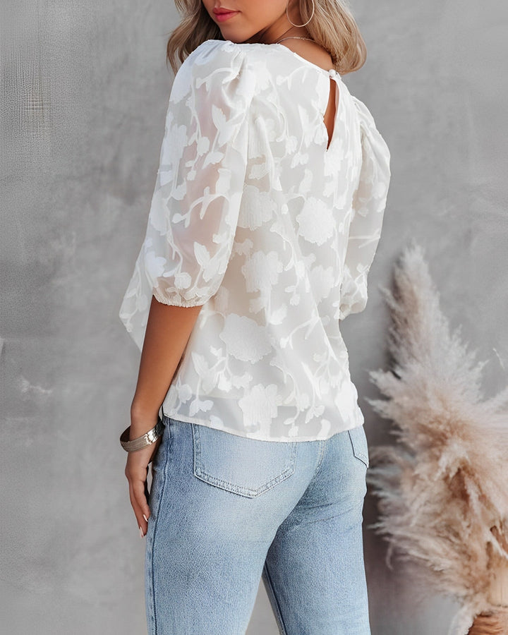 Aifa | Blouse élégante à imprimé floral pour femmes