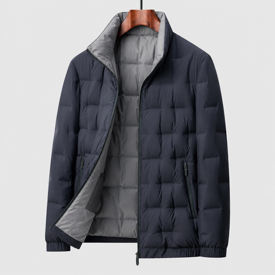 Veste Matelassée Légère pour Homme – Bleu
