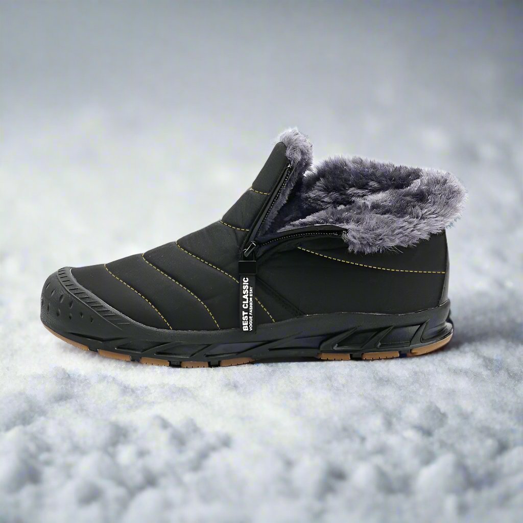 Bottines d’Hiver Fourrées | Imperméables et Antidérapantes | Plusieurs Couleurs