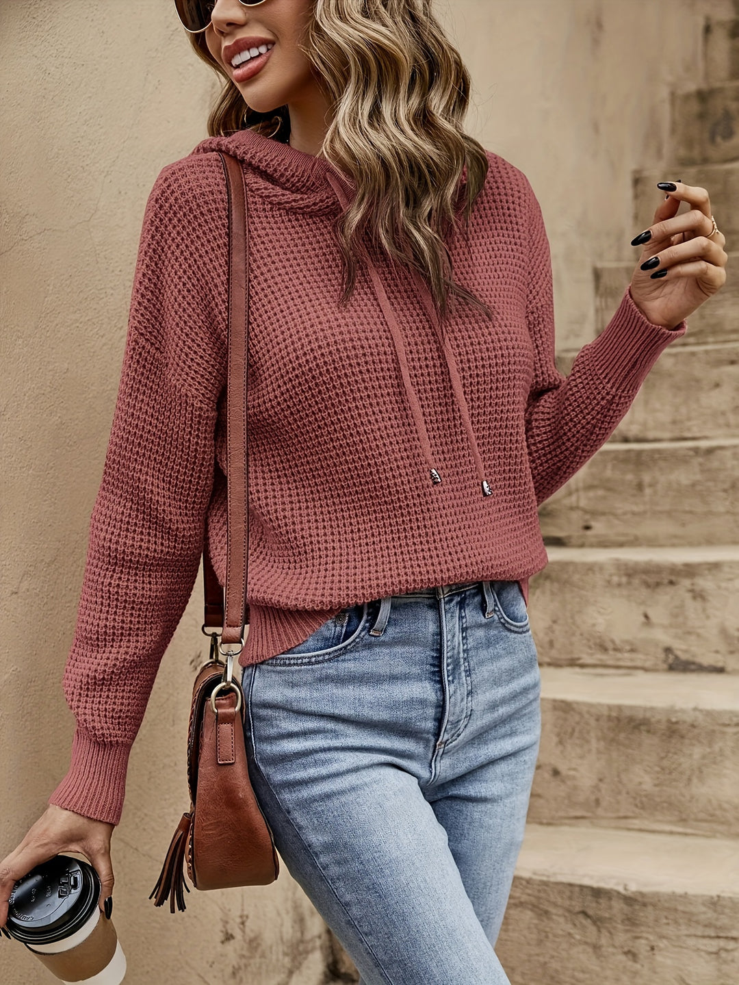 Pull À Capuche Décontracté Élégant Pour Femmes – Indispensable Mode Automne/Hiver
