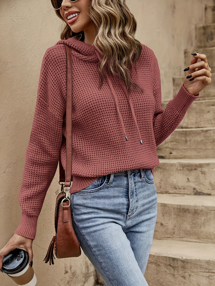 Pull À Capuche Décontracté Élégant Pour Femmes – Indispensable Mode Automne/Hiver