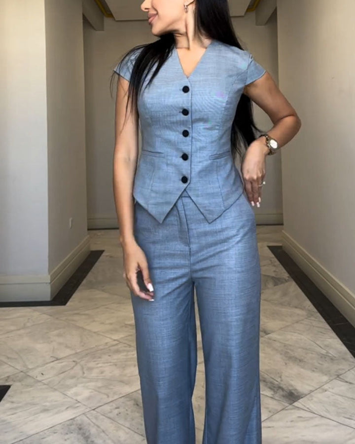 Combinaison Pantalon Cintrée | Élégante et Moderne | Look Polyvalent