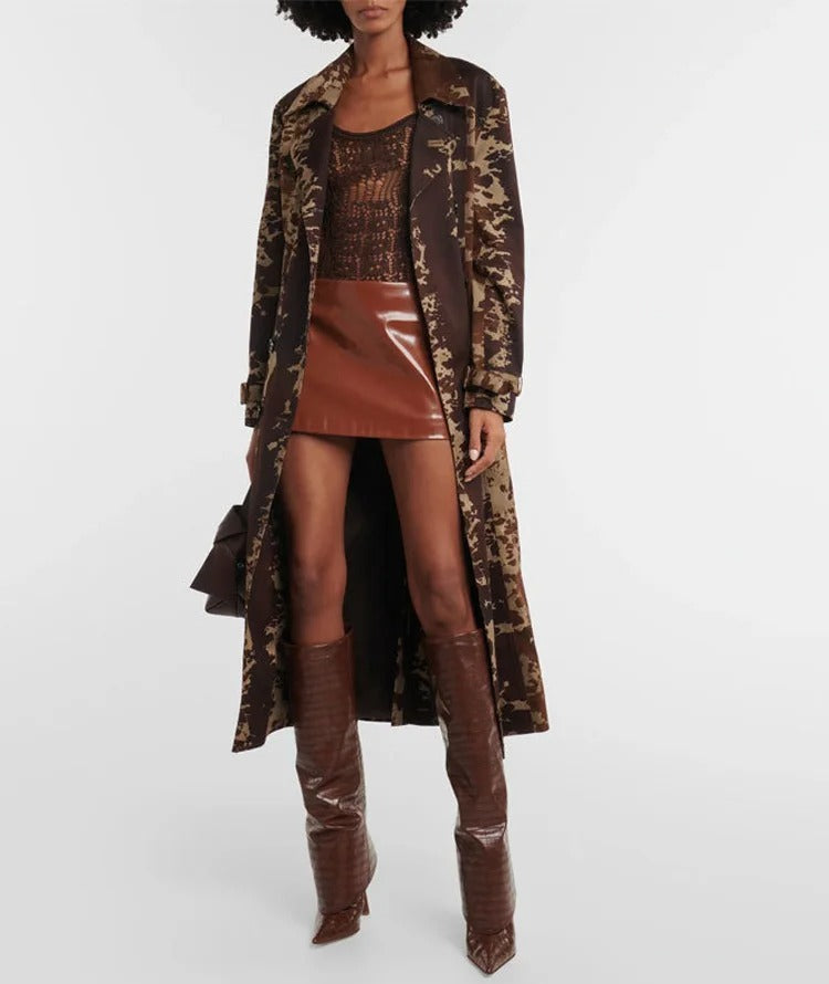 Bottes Hautes Femme Pointues En Cuir – Design Élégant Et Intemporel Pour La Saison Automne Hiver
