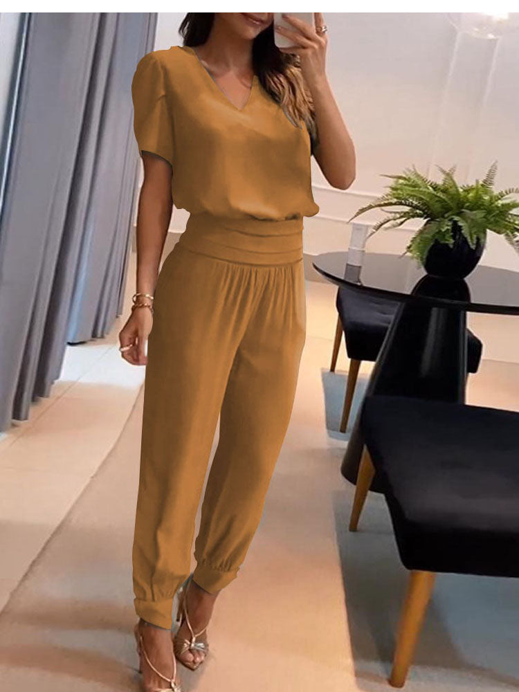 Ensemble Tunique et Pantalon Imprimé | Élégant et Moderne | Look Polyvalent