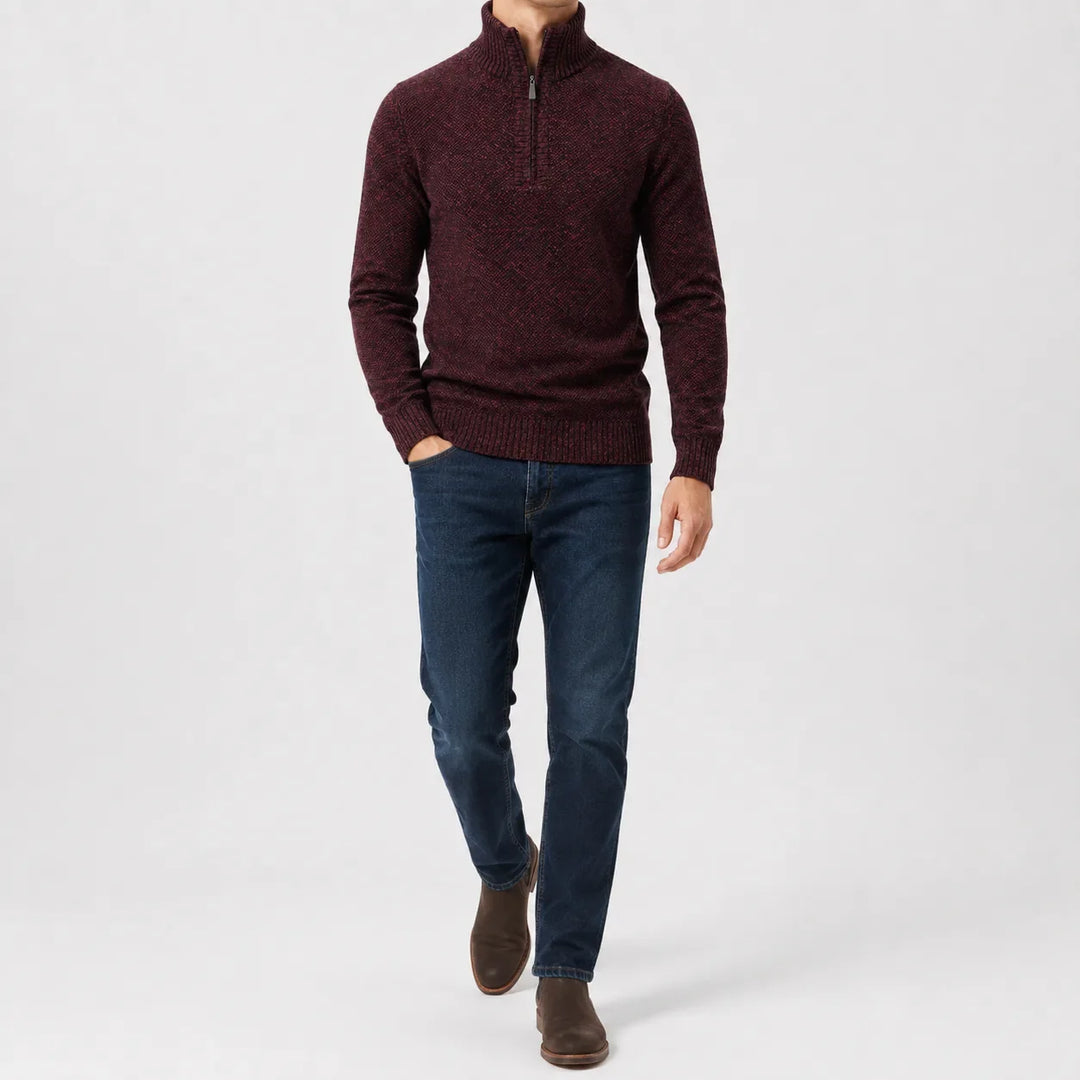 Pull Homme Essentiel Col Montant