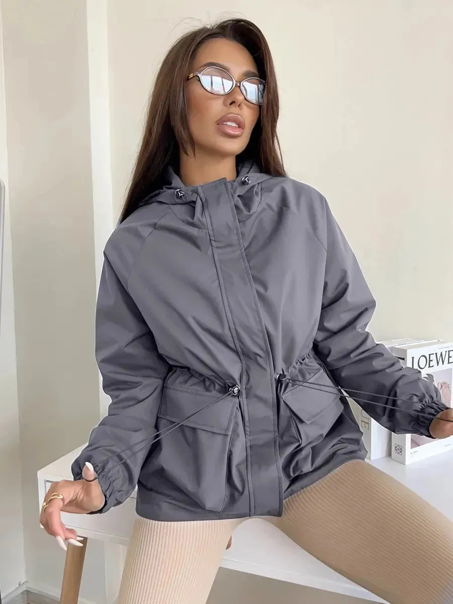 Veste Urbaine à Taille Ajustable