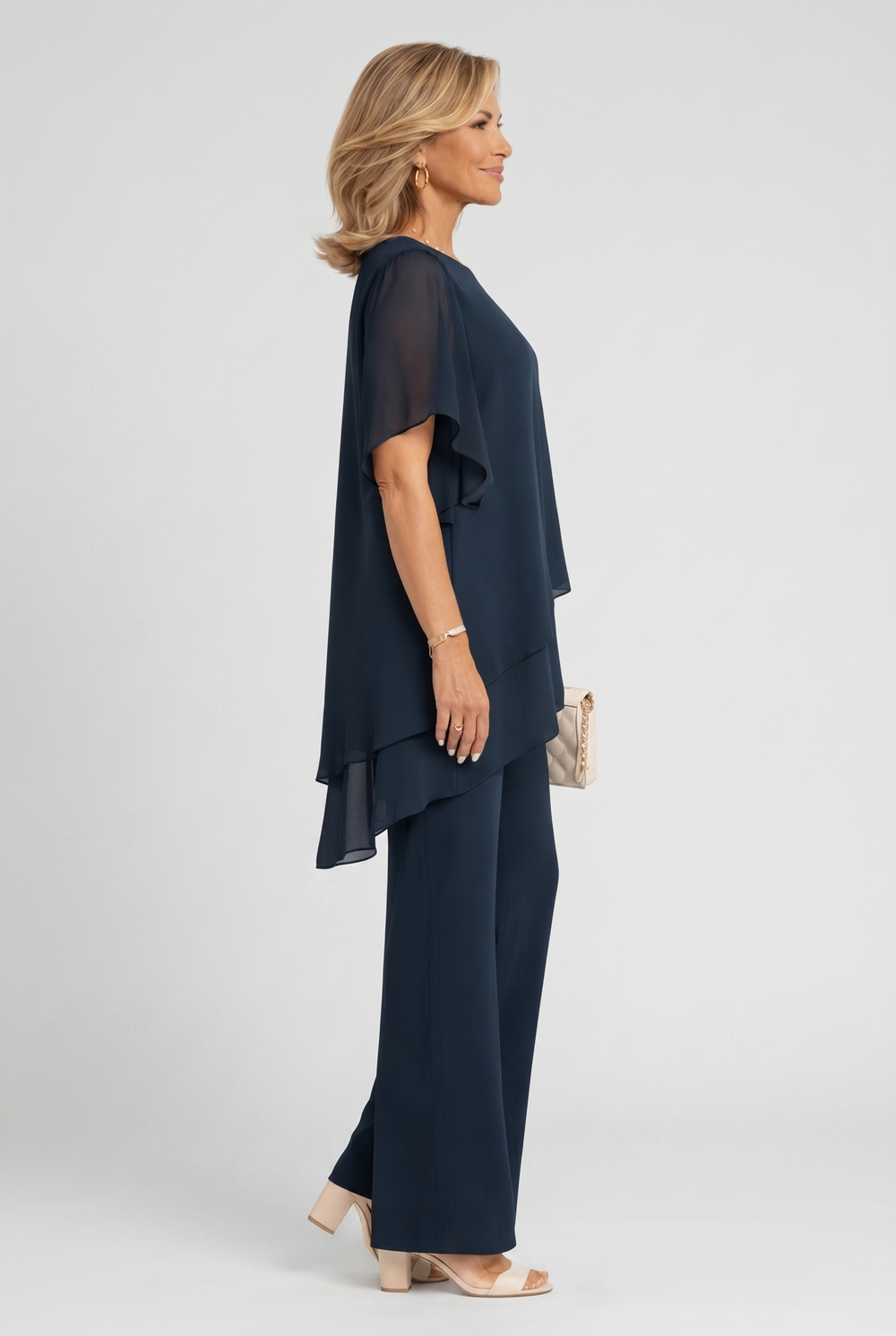 Ensemble Élégant Asymétrique
